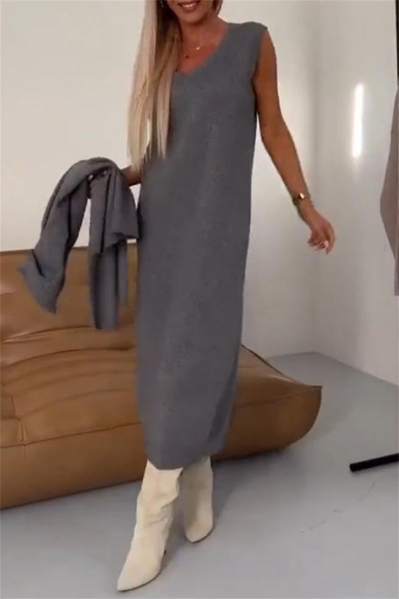 Larissa | Casual basic two-piece suit with a turtleneck and long sleeves