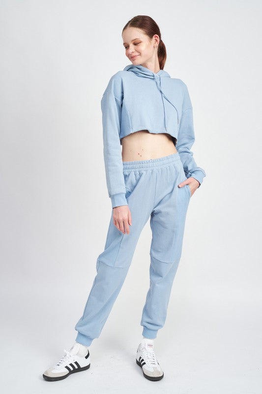 Lucía | SHORT HOODIE WITH DRAWSTRING