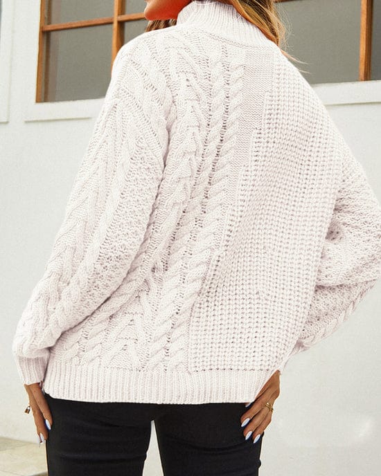 Lore® | Turtleneck knitted sweater for women