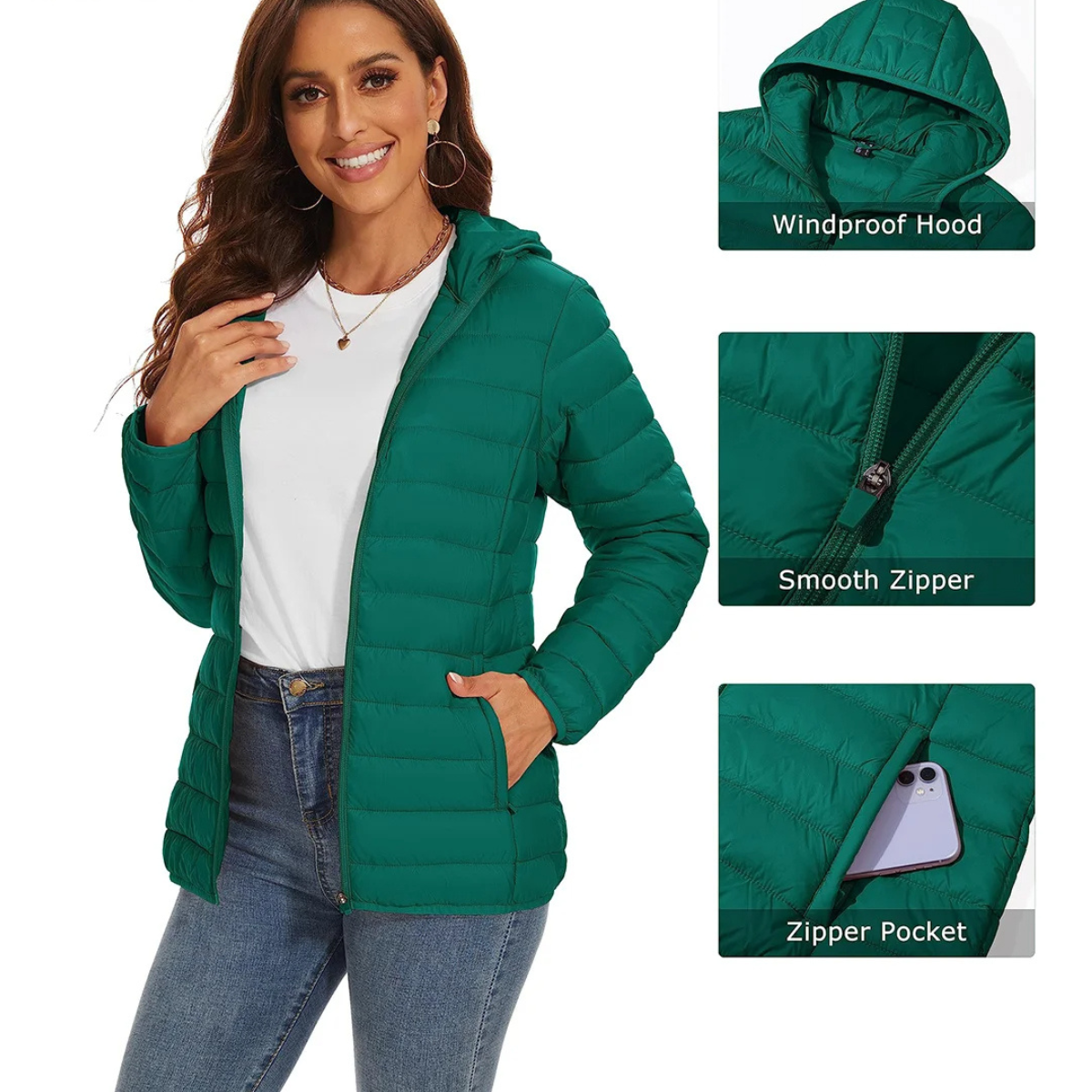 Erika | Elegant and casual winter garment