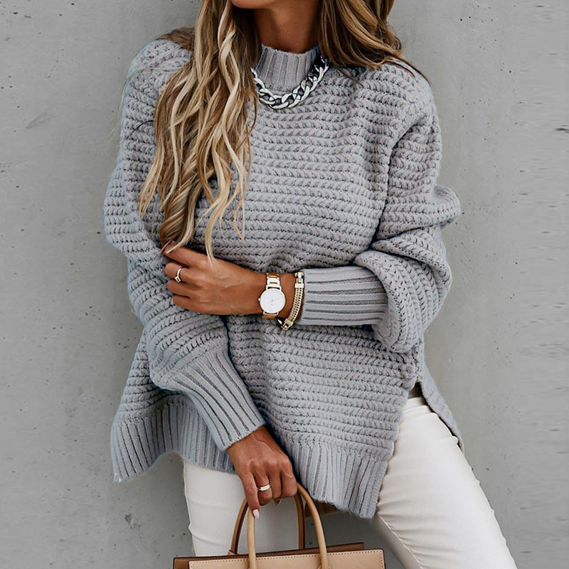 Maite | Women's knitted sweater with long sleeves