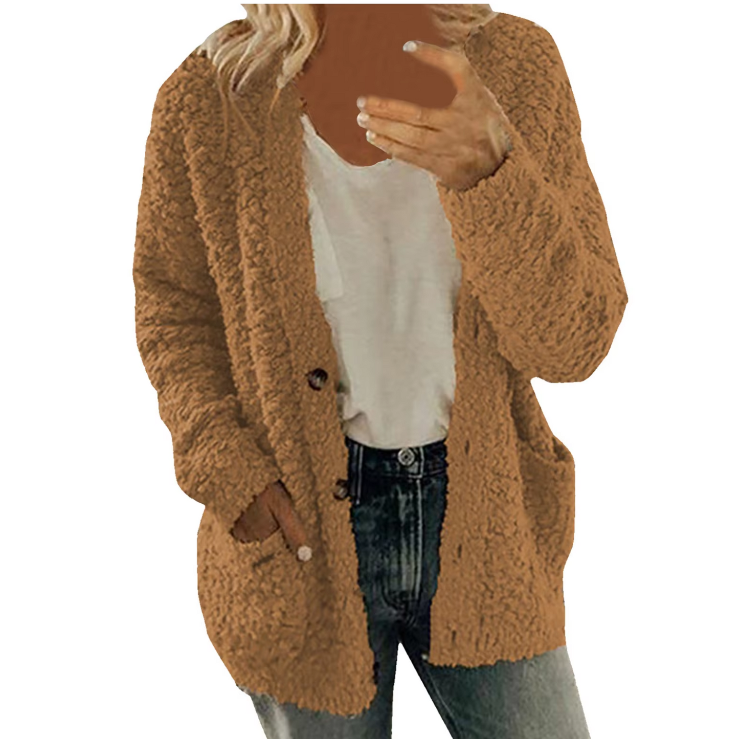Manuela | Tailored and elegant winter cardigan