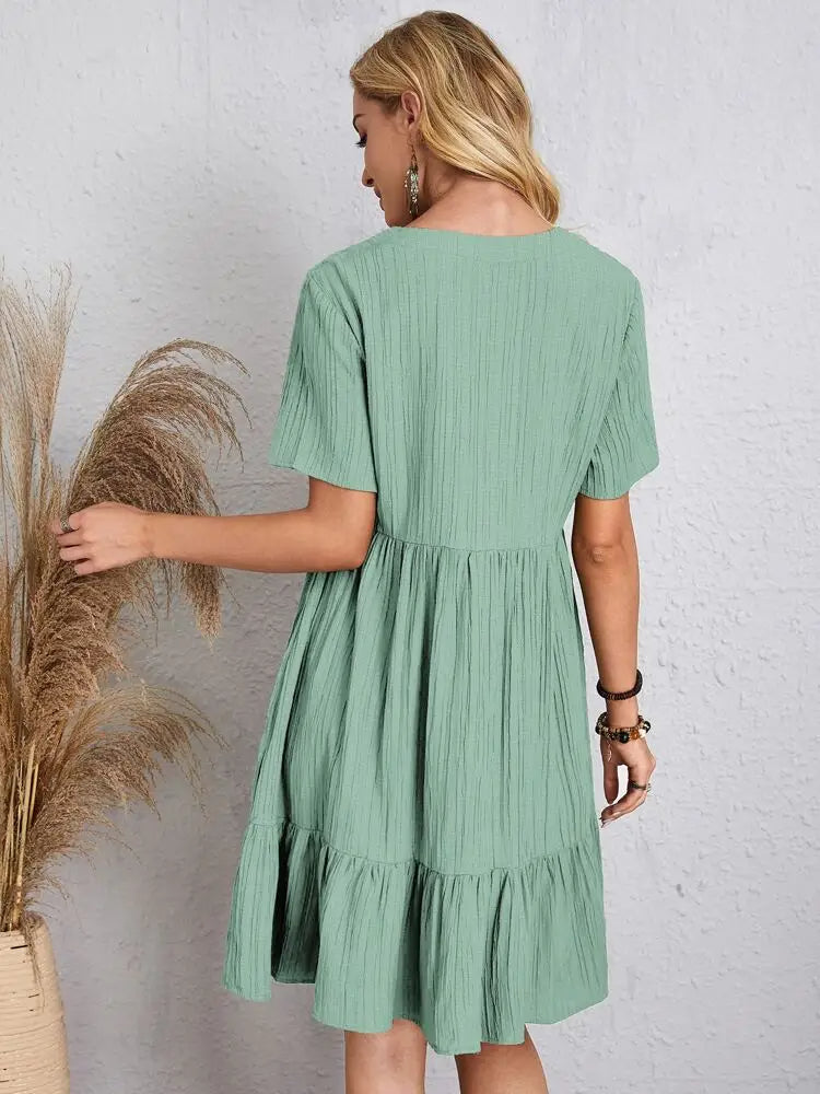Malin® | V-Neck Dress
