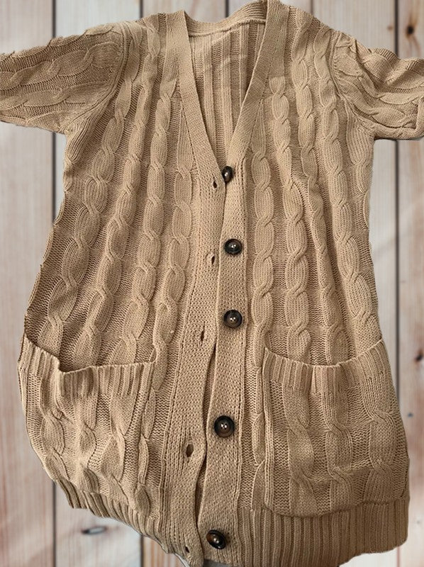 Lorena | Stylish and elegant winter cardigan