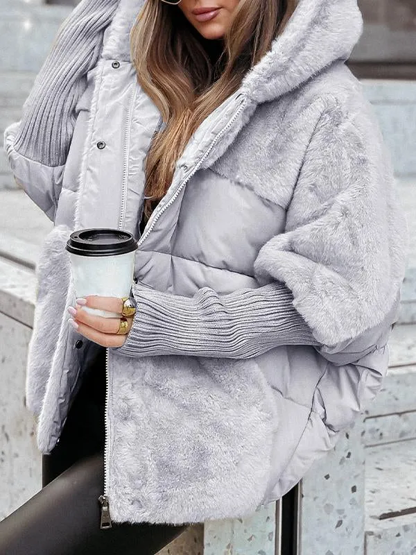 Gilda | Hooded bomber jacket for women.