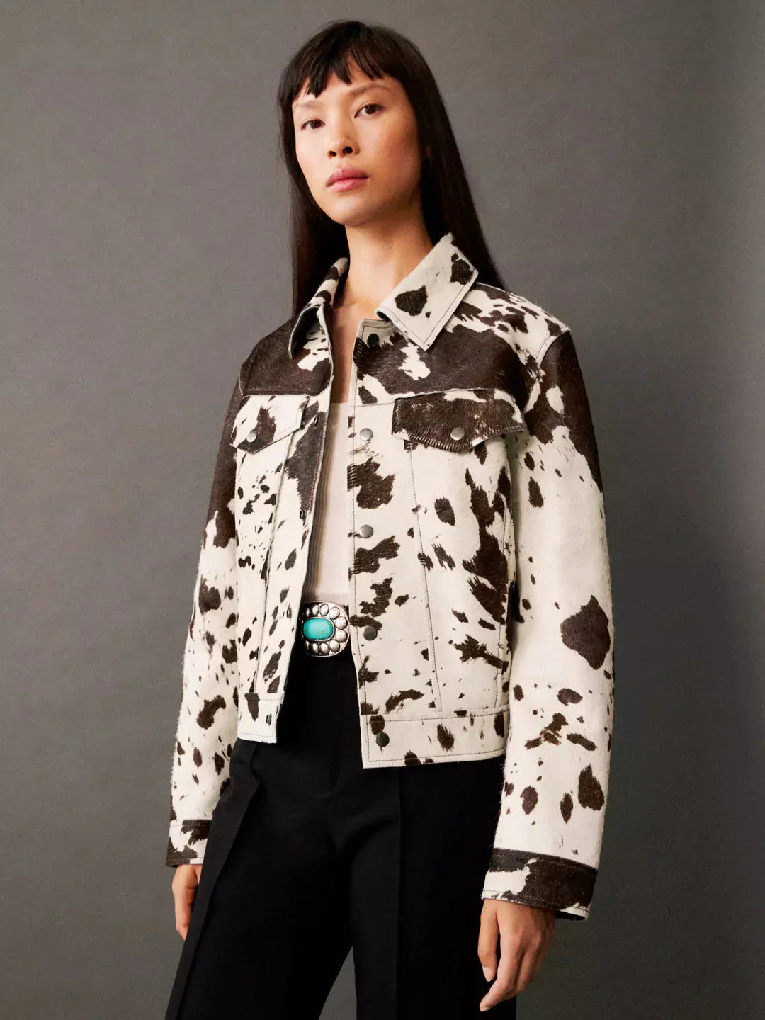 Dolores® | PRINTED LEATHER JACKET