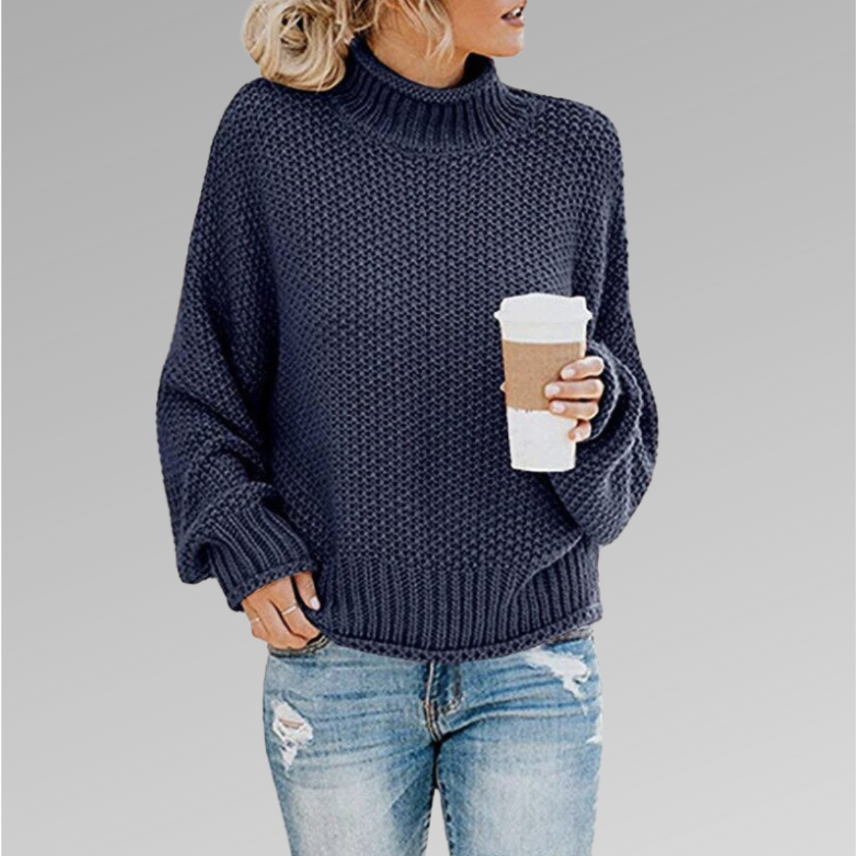 Dominique | Classic knitted sweater