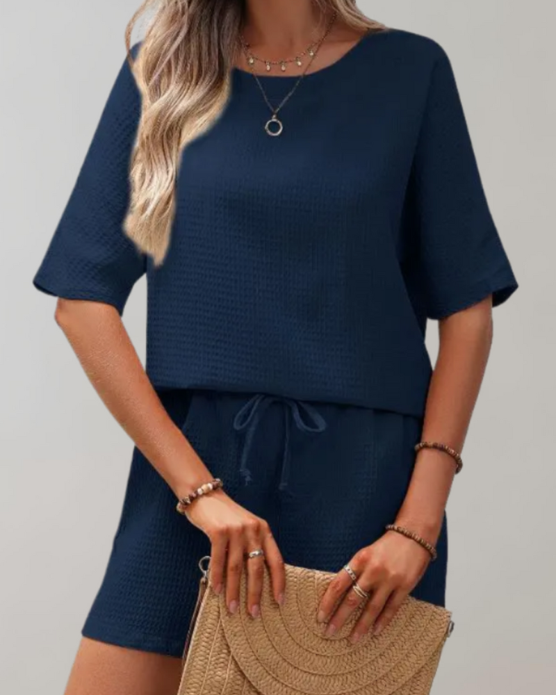 Zoe® | Relaxed Shirt And Shorts Set