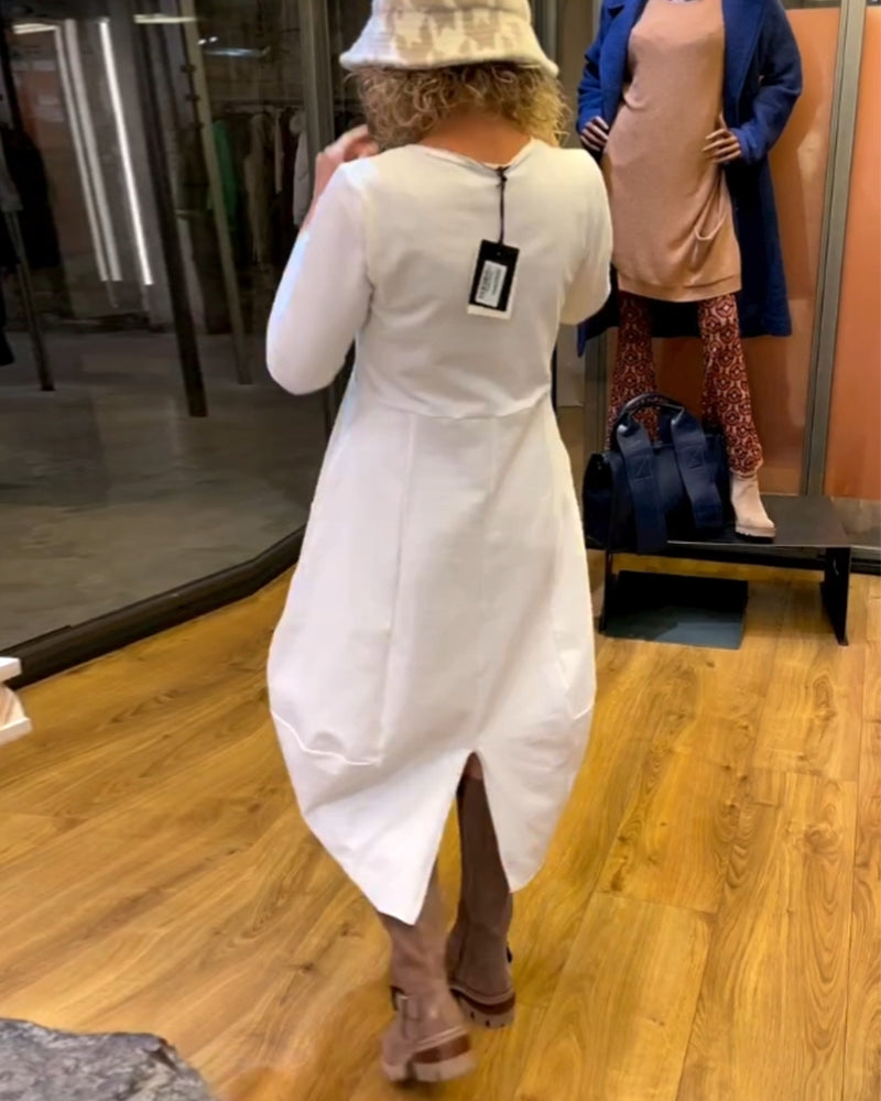 Frieda | Long dress with pockets