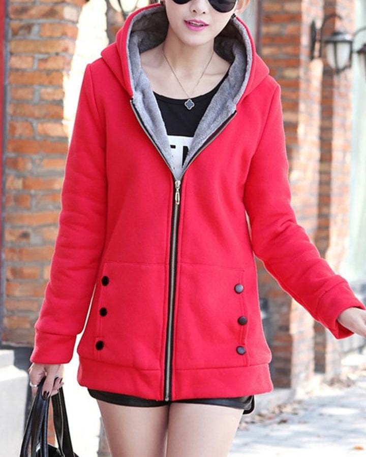 Patricia | Versatile hooded jacket for women