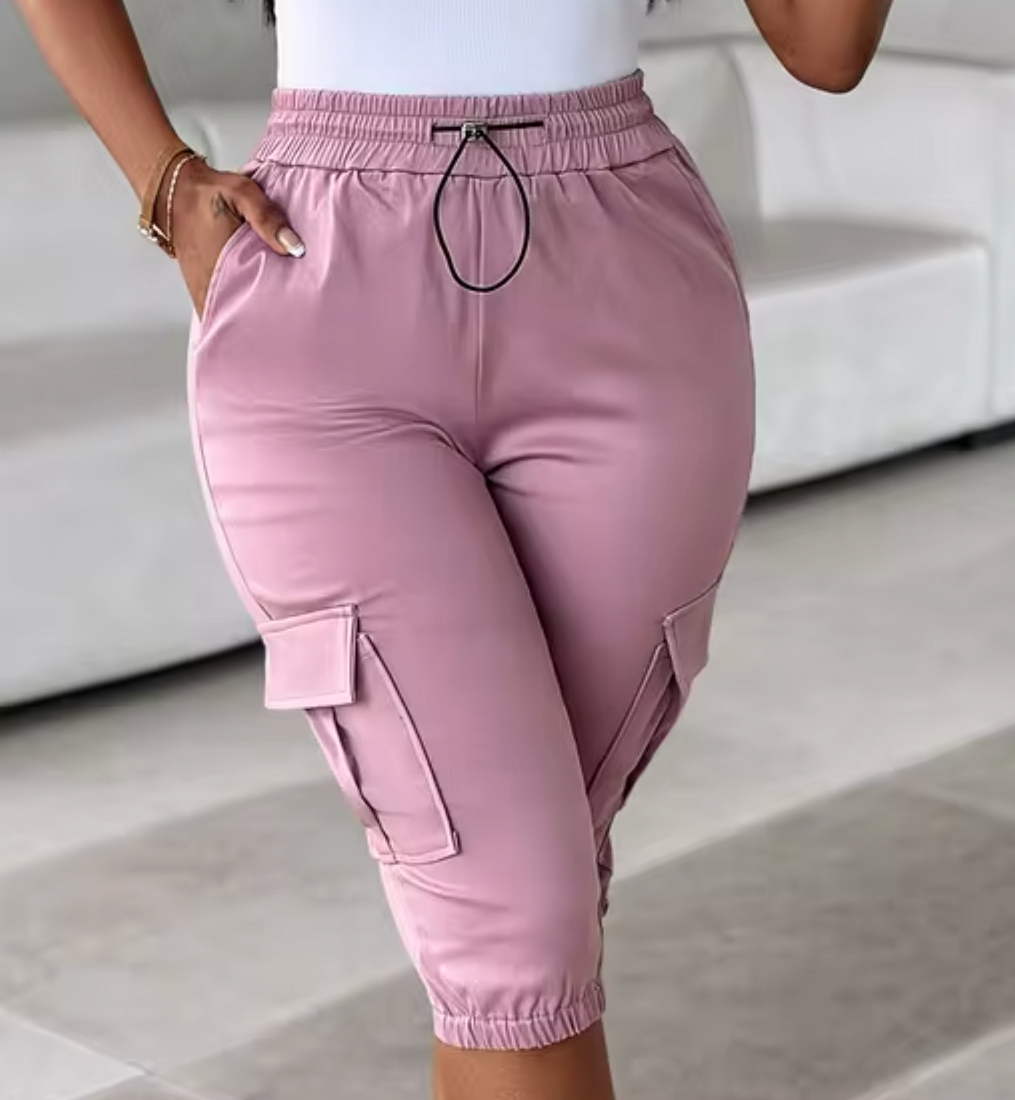 Frances® | Knee-Length Cargo Pants
