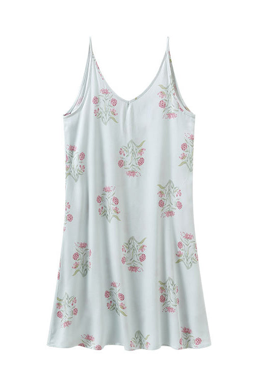 Emilia® | Printed Camisole Dress With Crossed Straps At The Back