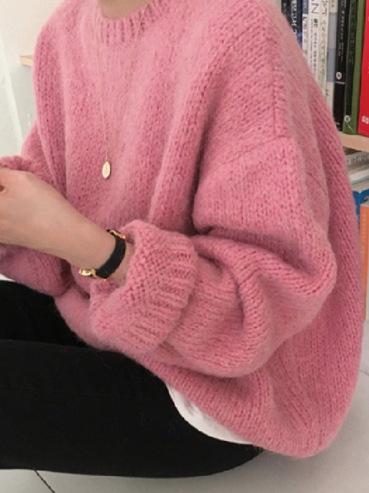 Iris | beautiful oversized knitted sweater for women