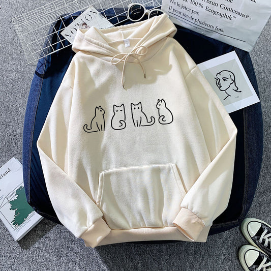 Florencia | Long sleeve casual hoodie
