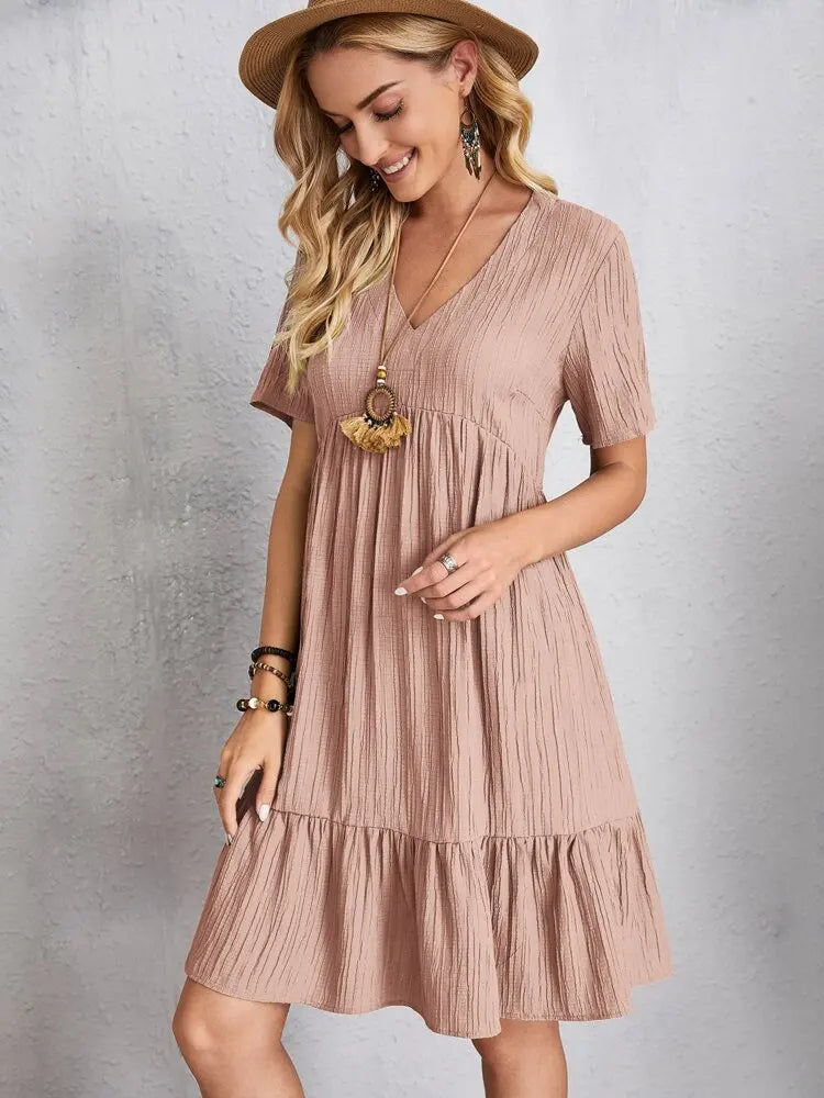 Malin® | V-Neck Dress