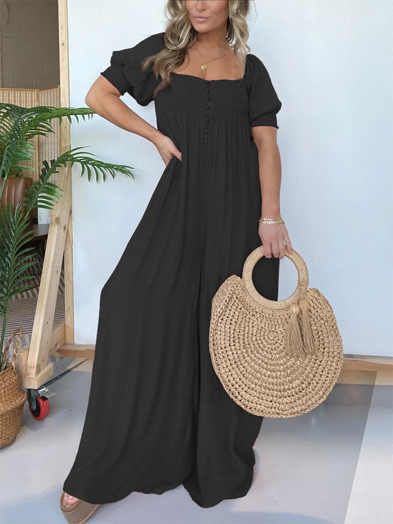 Olivia® | Stylish And Cozy Wide-Legged Jumpsuit