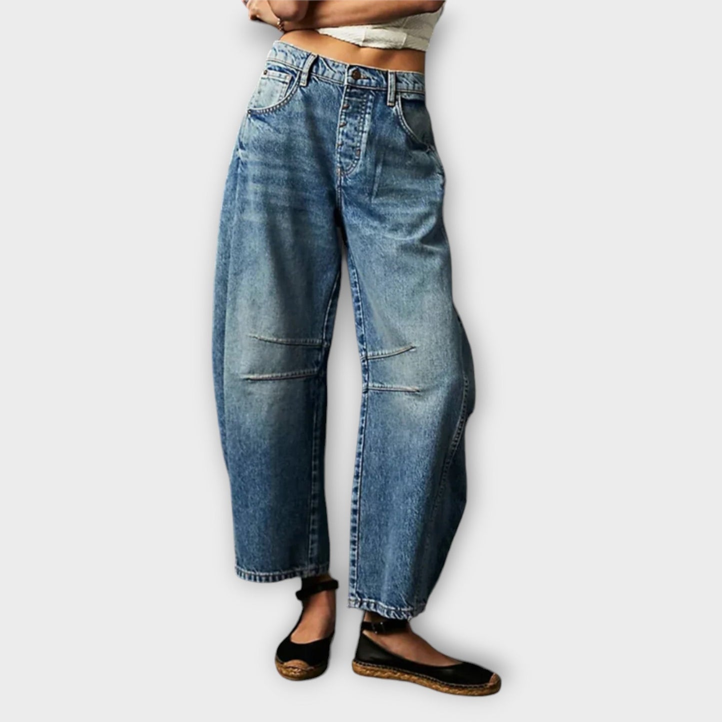 Vivian® | Luna Classic Wide Leg Jeans