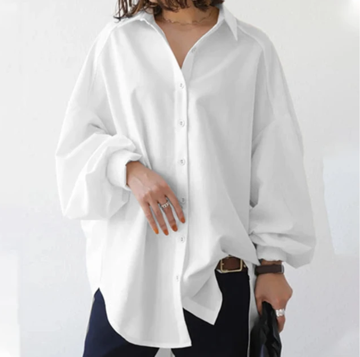 Katia | Lapel blouse for women