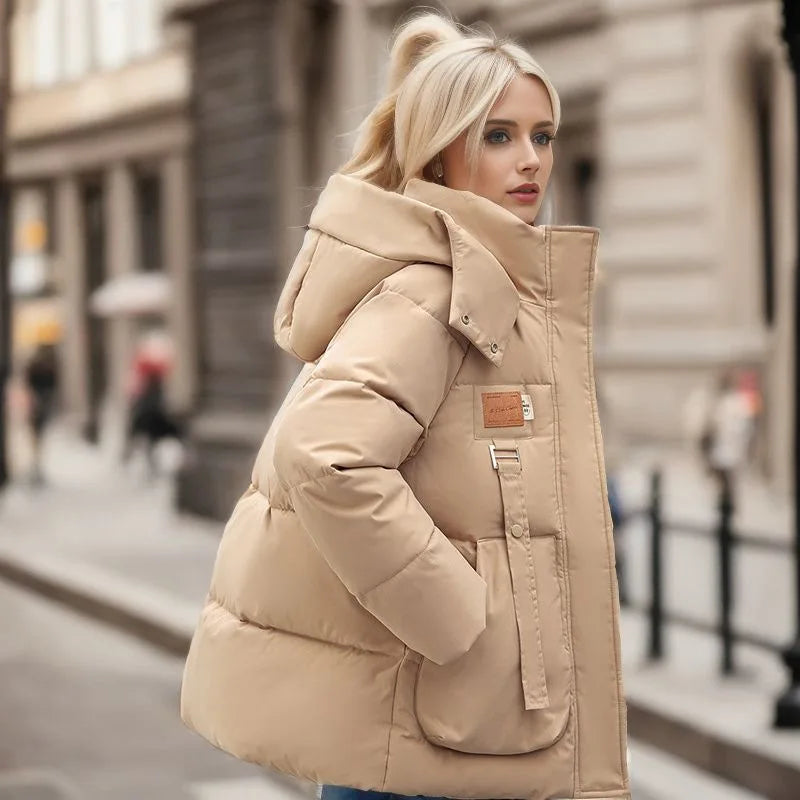 Lorena | Luxurious Oxford style bomber jacket