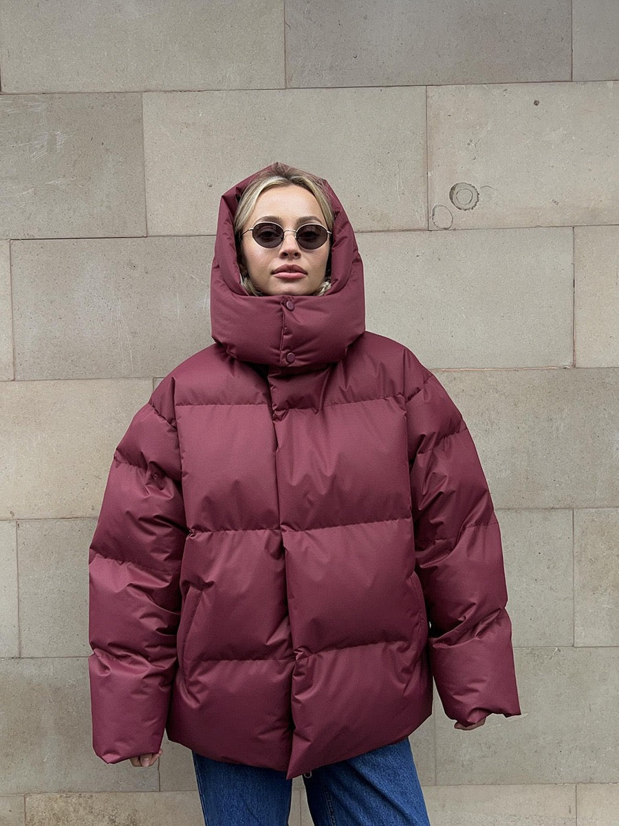 Antonia | Hooded down jacket