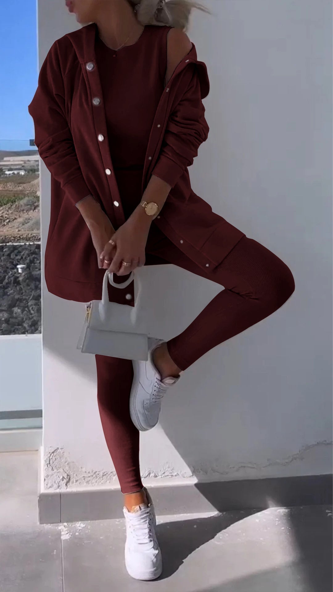 Gwen | Jacket and hoodie set