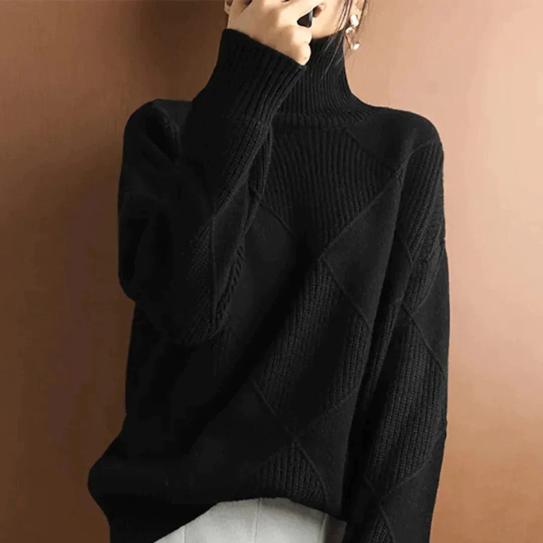 Matilde® | Marie Pull en cachemire à col roulé