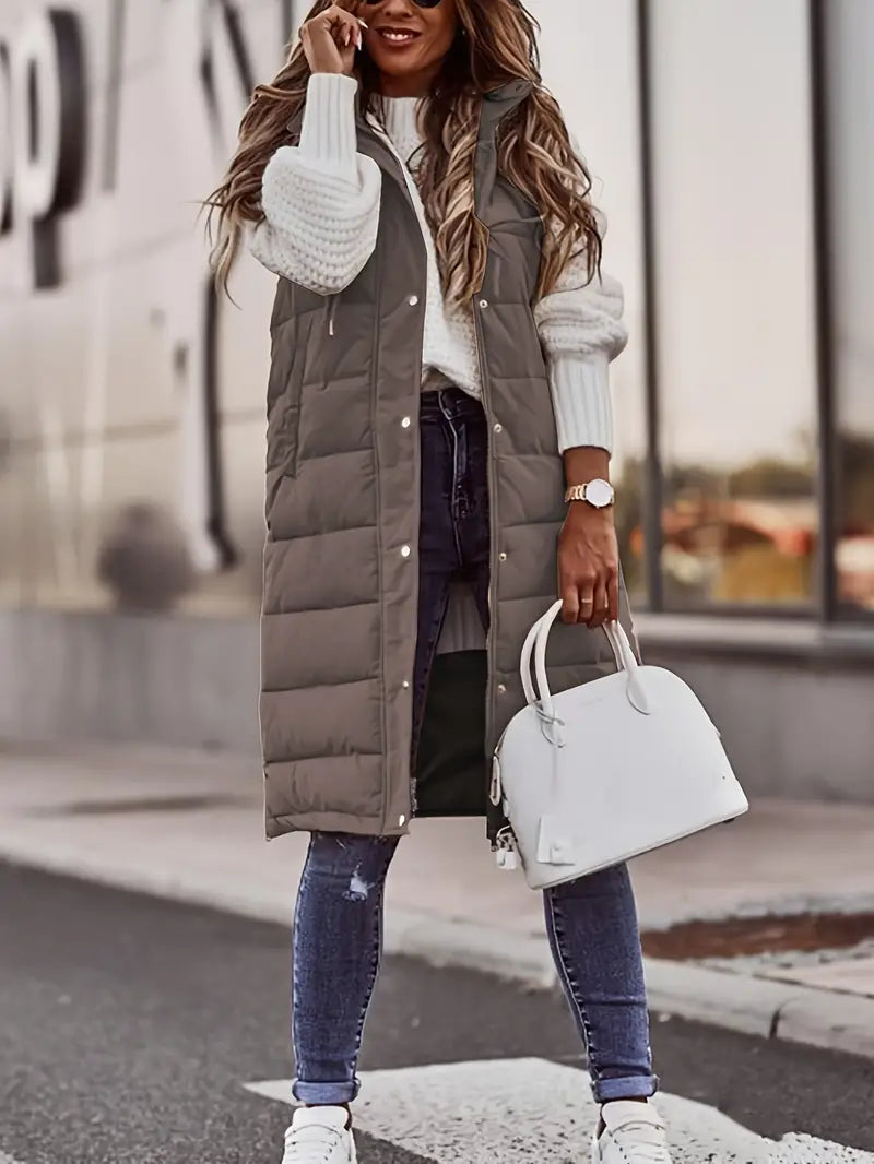 Malena | Warm and comfortable long body warmer