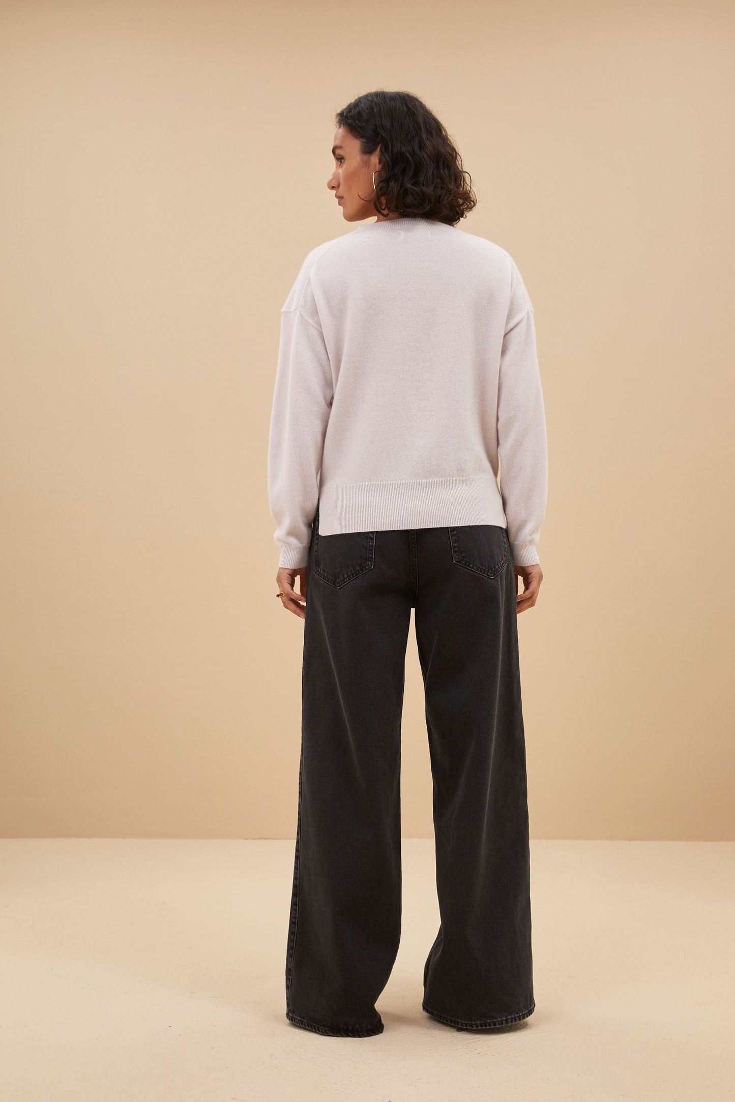 Claudia | Oyster Melee sweatshirt