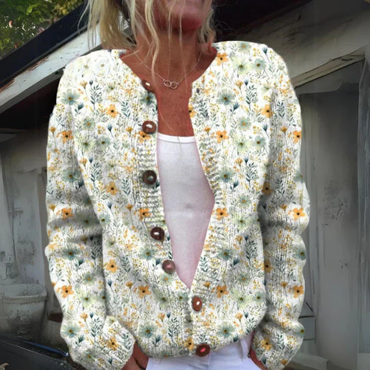 Dafne | STYLISH FLORAL CARDIGAN