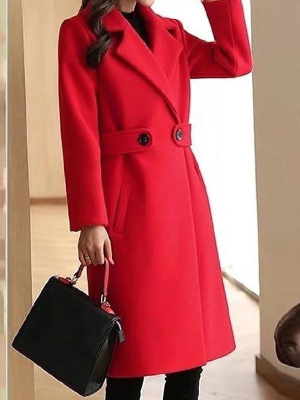 Felicia | Women's Belted Midi Coat