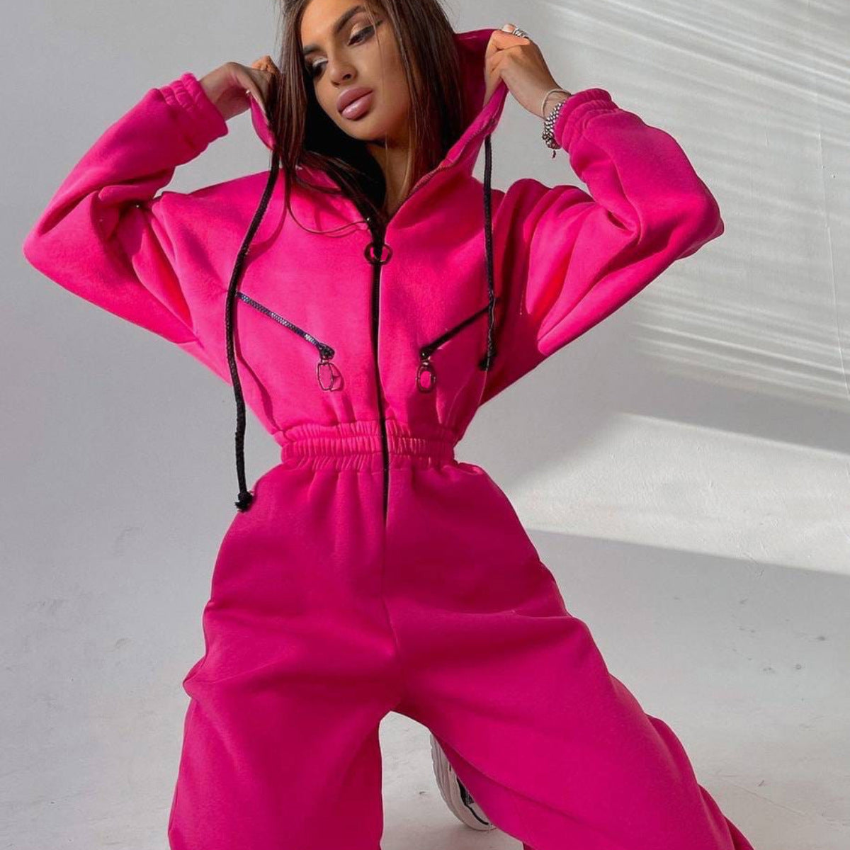 Lorena | Sweatshirt with hood and waist