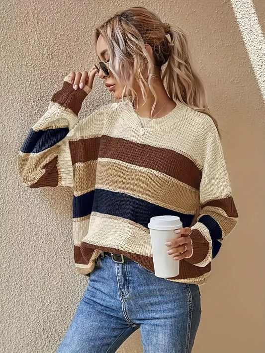Dana | Striped knit sweater