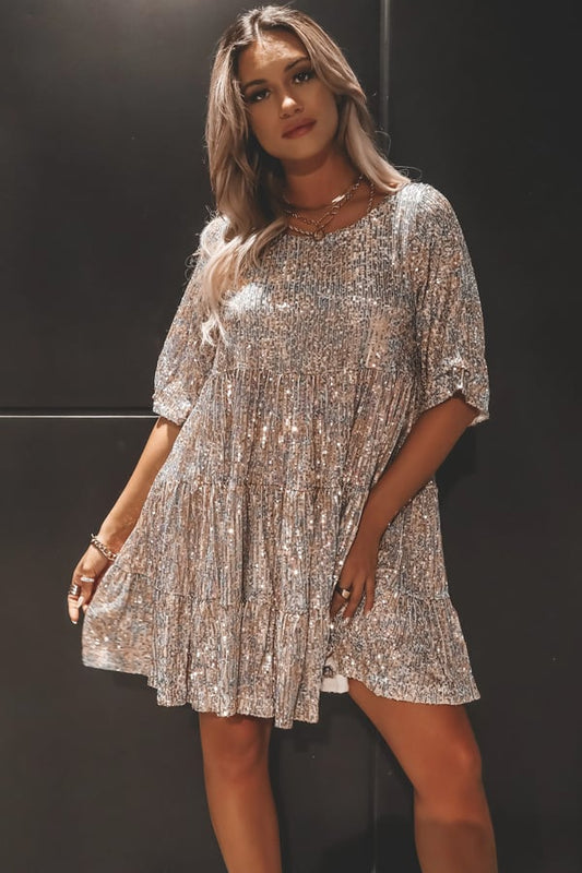 Fernanda® | Loose Sequin Dress