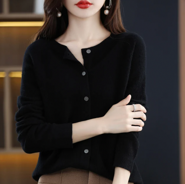 Angelica – Soft cardigan with buttons