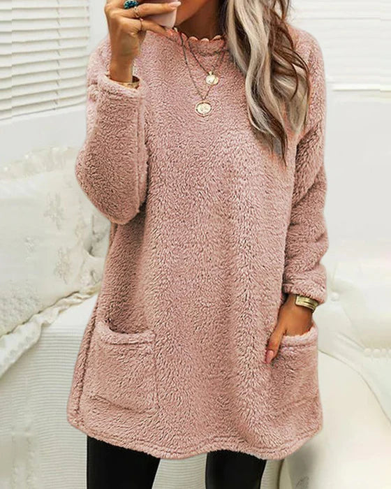 Janine | Casual women's sweater with pockets