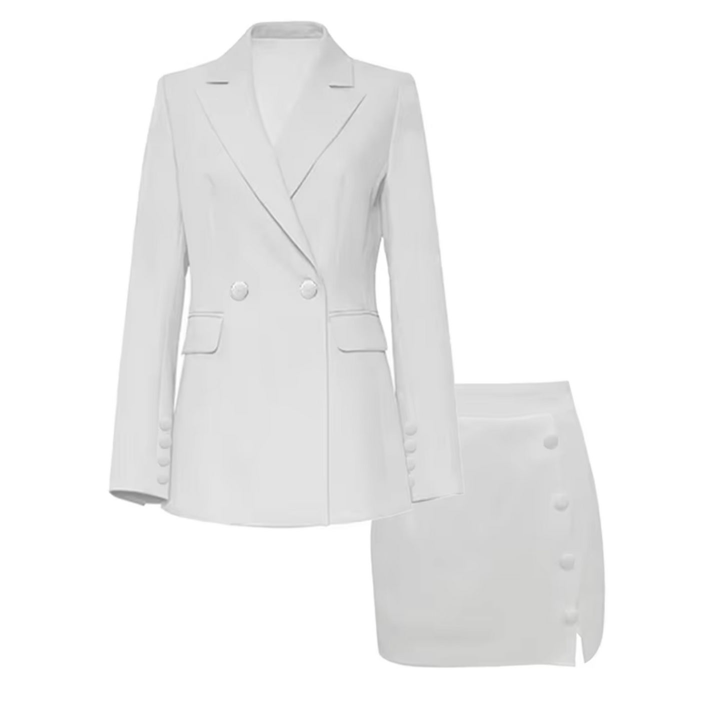 Camila | Elegant coat and skirt set