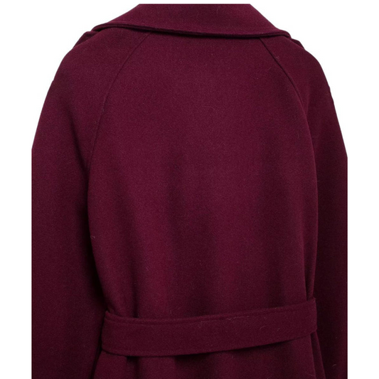 Adriana® | Elegant burgundy coat