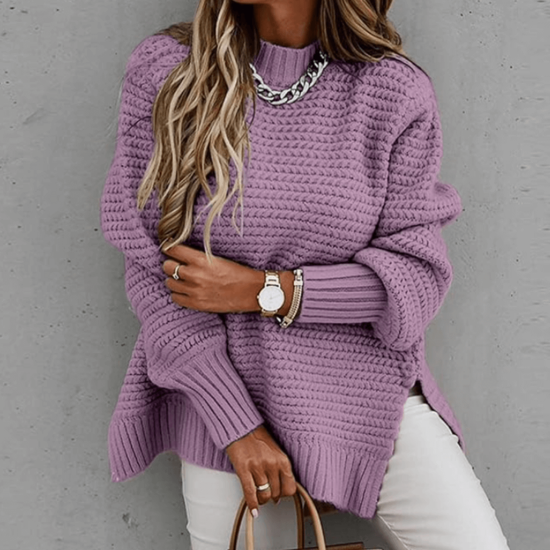 Maite | Women's knitted sweater with long sleeves