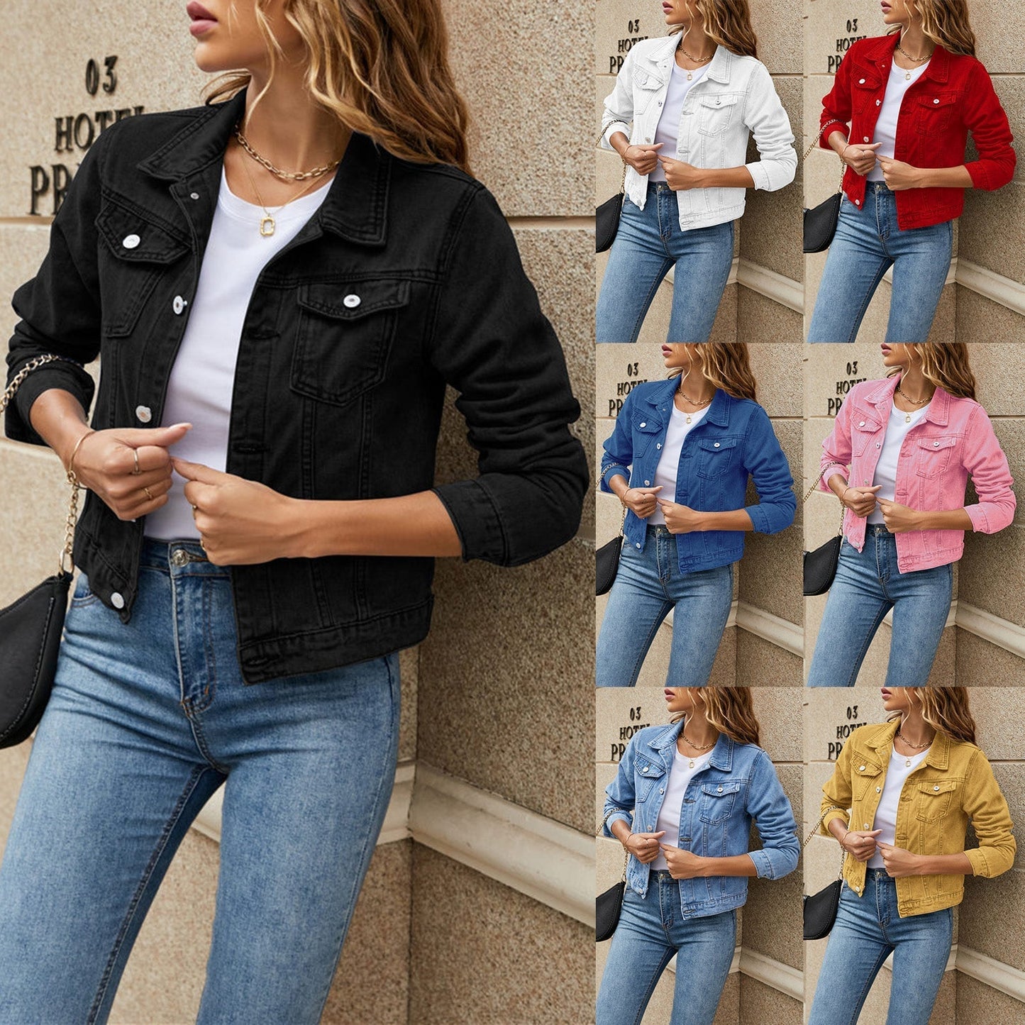 Hilda | Elegant women's denim jacket