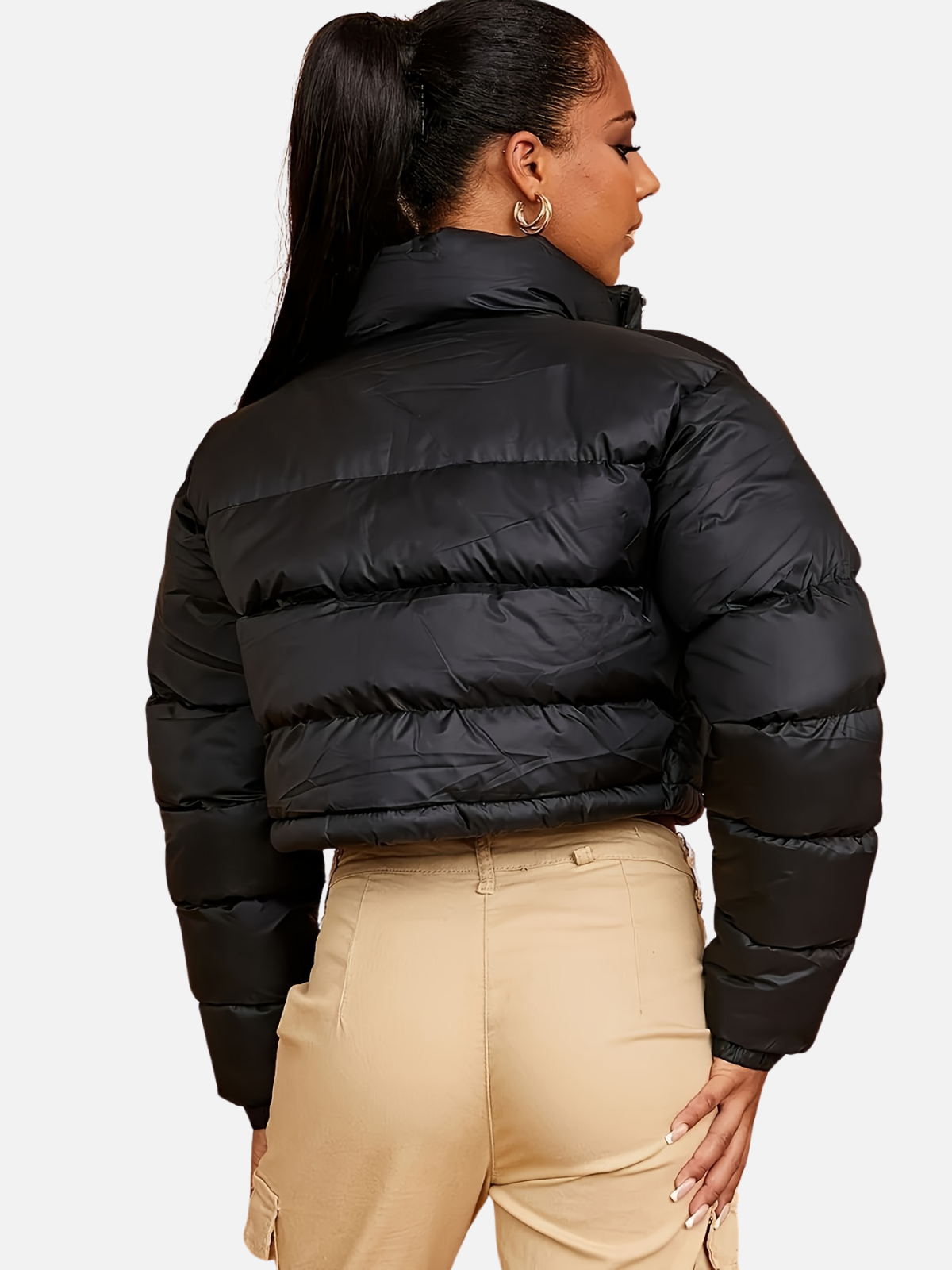 Brigida | Casual puffer jacket with drawstring