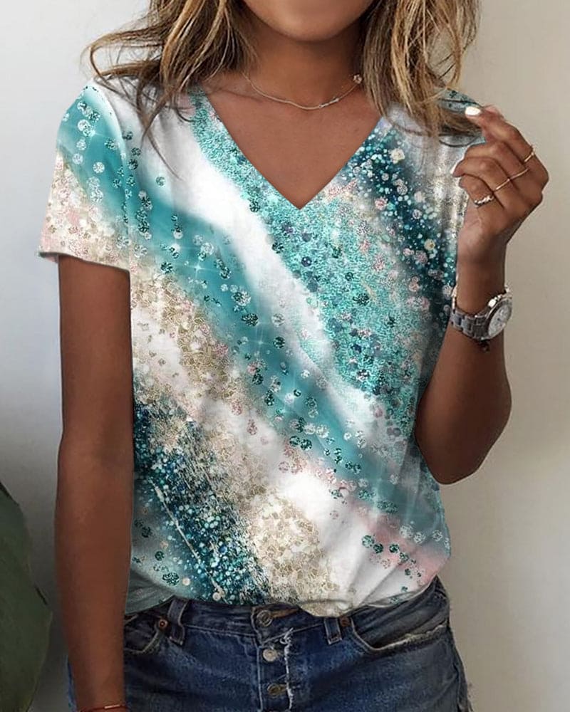 Buchak® | Blouse With Gradient Print