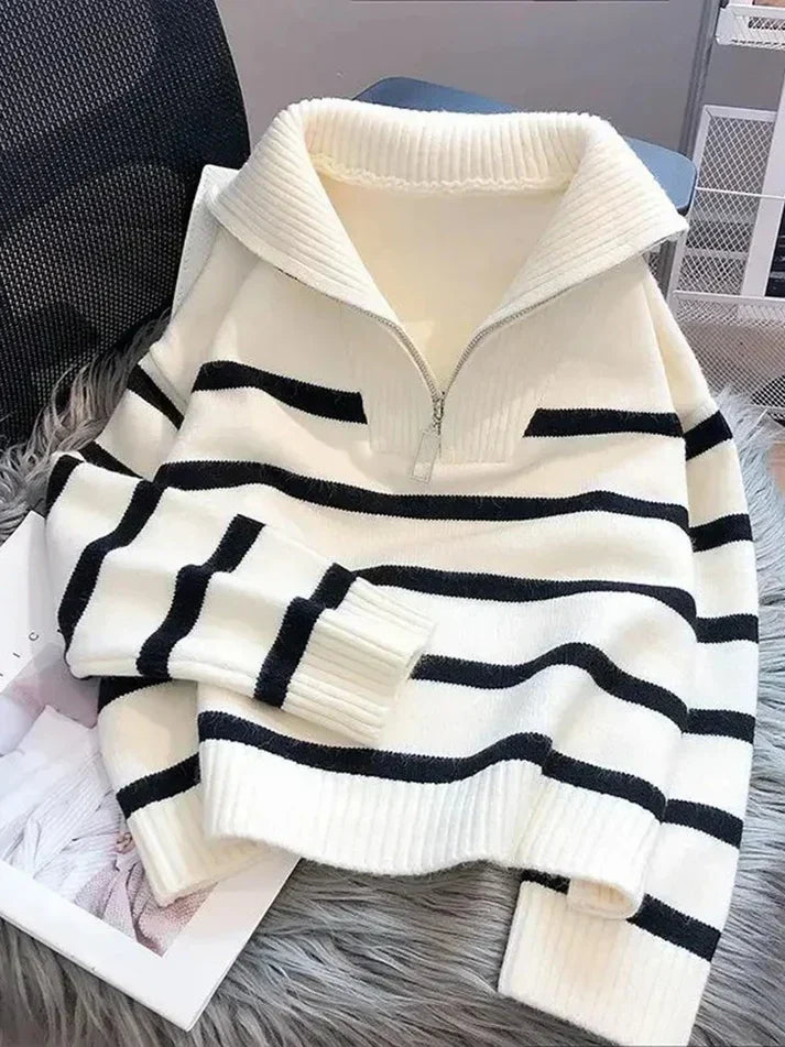 Virginia | Casual and relaxed winter sweater
