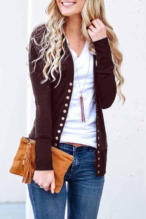 Isabel | Classic and stylish winter cardigan