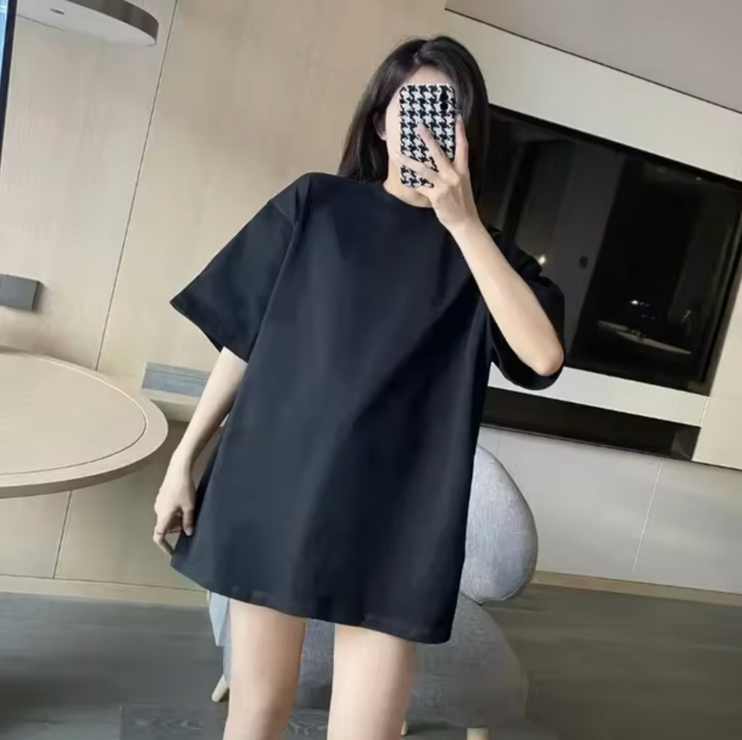 Marilena® | Round Neck Shirt Made Of Cotton