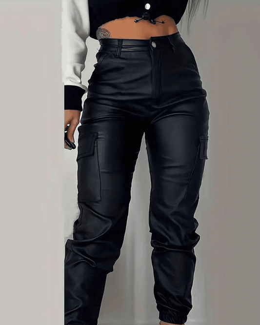 Benita® | Women'S Black Cargo Pants For Women