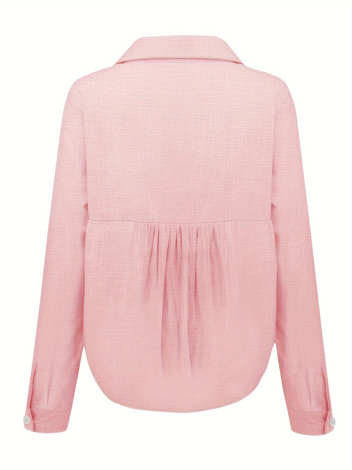 Margarita® | Chemise femme lin longues boutonnée coupe ample printemps automne