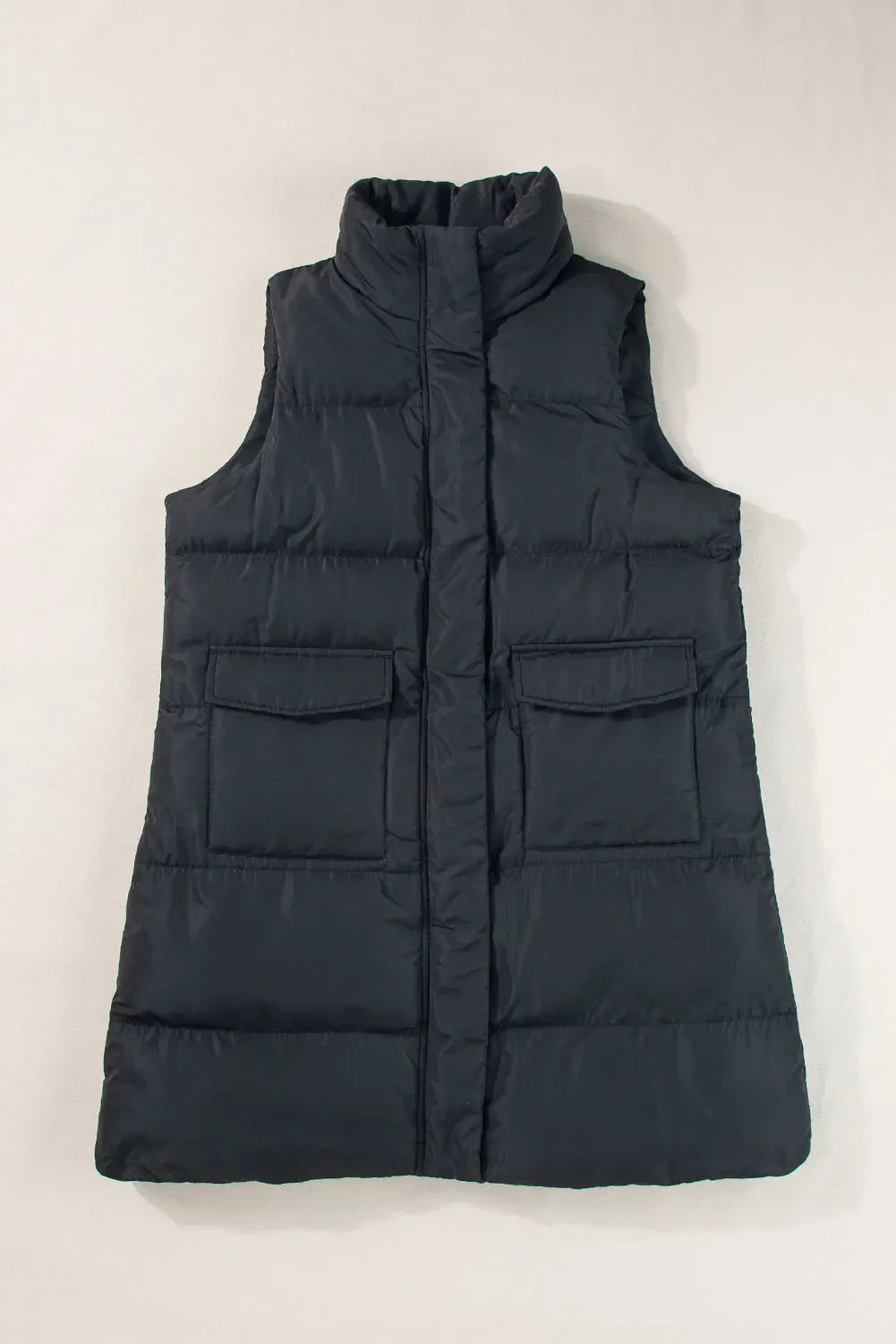 Giovanna | Vest coat with zip and pockets
