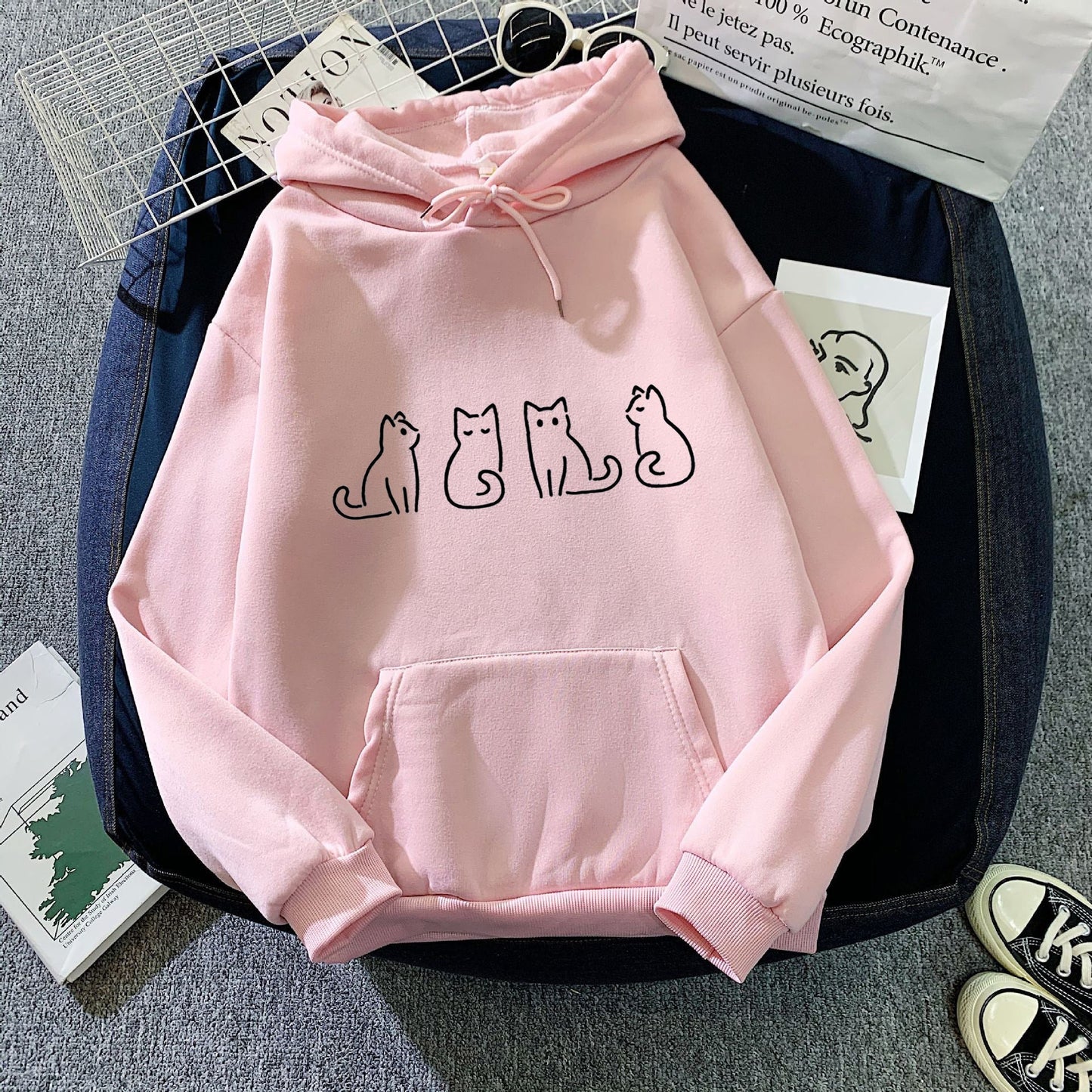Florencia® | Long sleeve casual hoodie