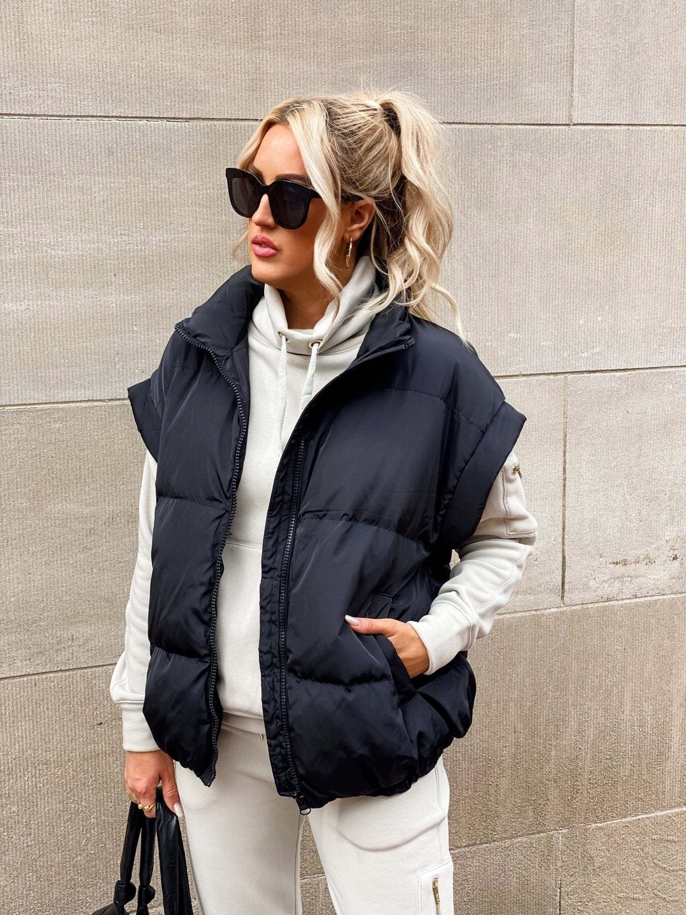 Raegan | Women's Quilted Sleeveless Vest