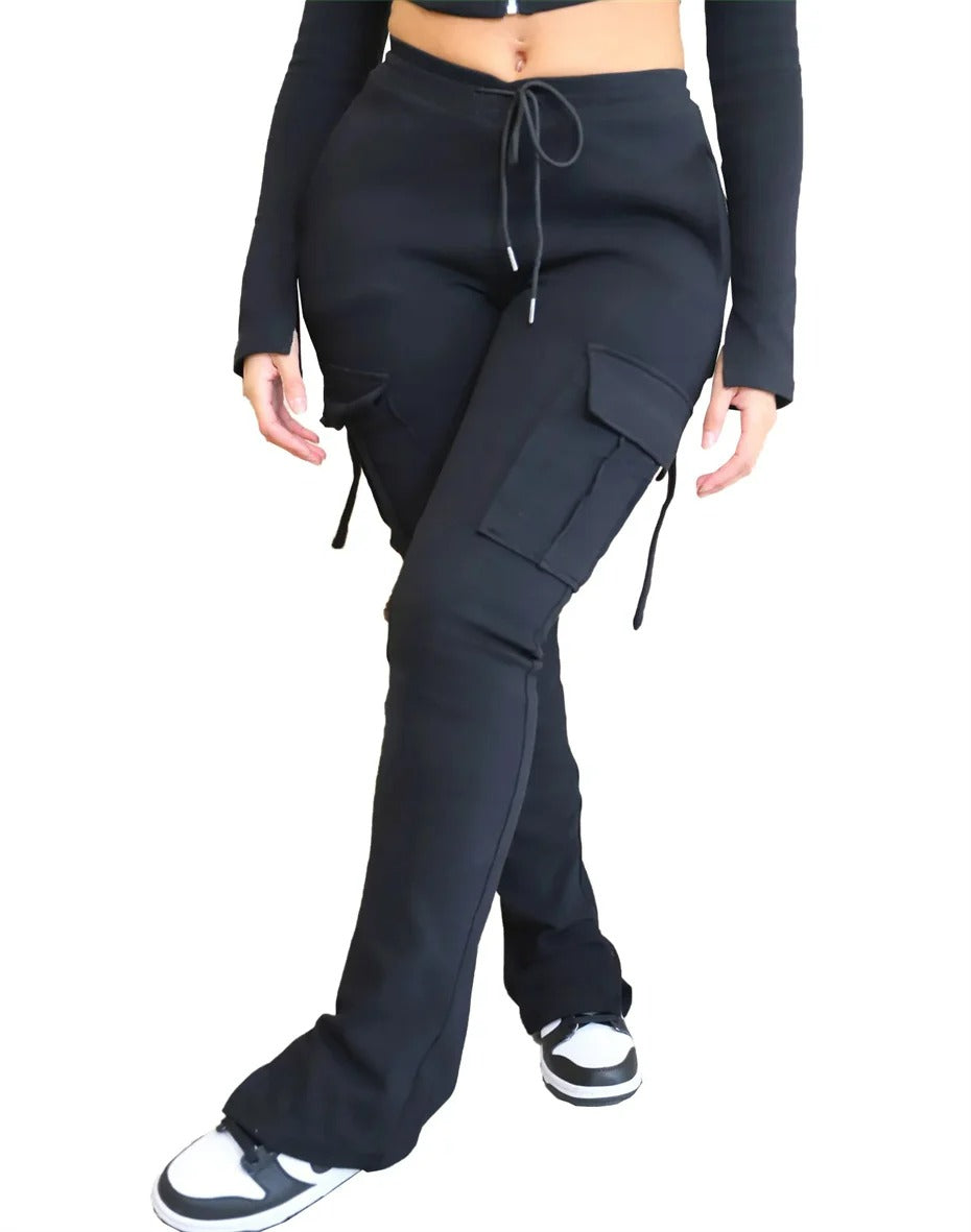 Bindi® | High Waist Cargo Pants With A Slim Fit